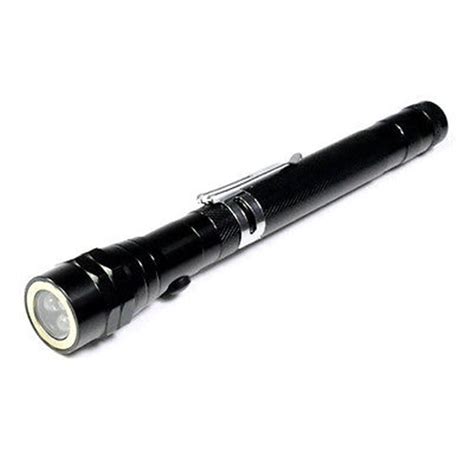Flexible Telescopic Flashlight With Magnetized Head Gadgets Giant