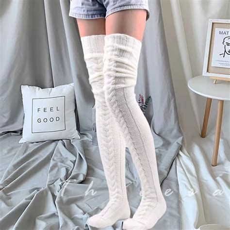 Here Are Your Favorite Items Online Fashion Store Worldwide Shipping Stocking Wool Knit Uk Long