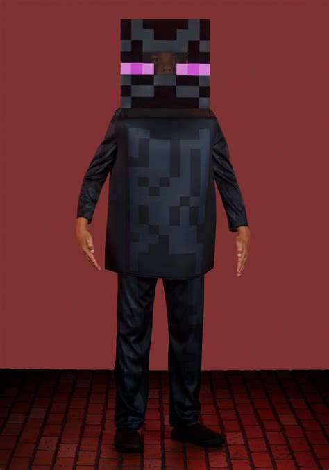 Deluxe Minecraft Child Enderman Costume