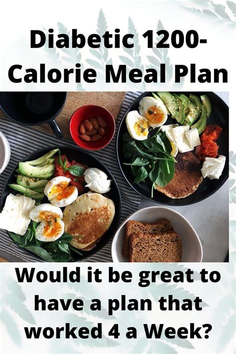Diabetic 1200 Calorie Meal Plan In 2020 1200 Calorie Meal Plan Meal