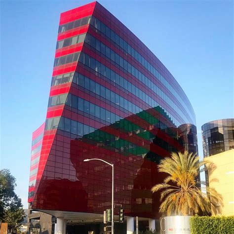 One Of The 3 Colored Glass Buildings That Make Up The Marvelous Pacific