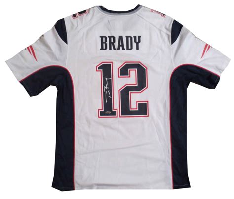 Tom Brady Signed Patriots White Jersey Wholesale Cheap Patriots Super Bowl 51 Champions Jerseys