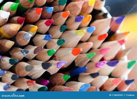 Sharpened Colored Pencils Stock Photography 3655706