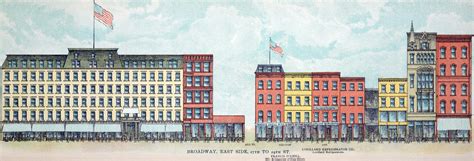 Old Broadway New York In The Late 19th Century 1899