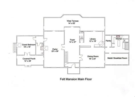 Mansion Layout Floor Plans Simple House Plans Mansion Layout