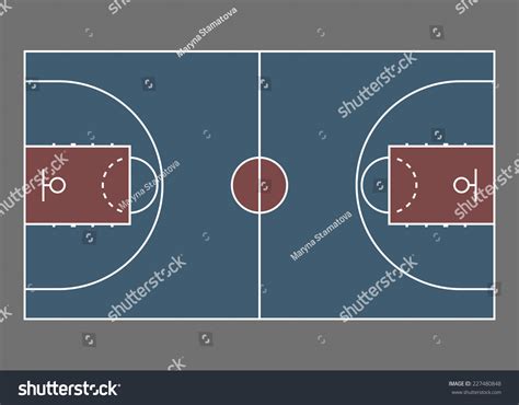 Basketball Court Markings