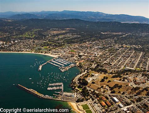 Aerial Photograph Of The City Of Monterey California Aerial Archives