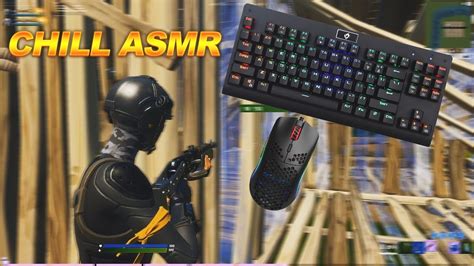 Chill Keyboard And Mouse Asmr Fortnite Gameplay Youtube