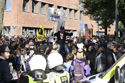 Twelve Arrested As Neo Nazis Clash With Counter Protesters At Rally In Sweden Metro News