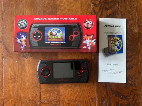 Sega At Games Portable Arcade Games Console 30 Built In Games Boxed £