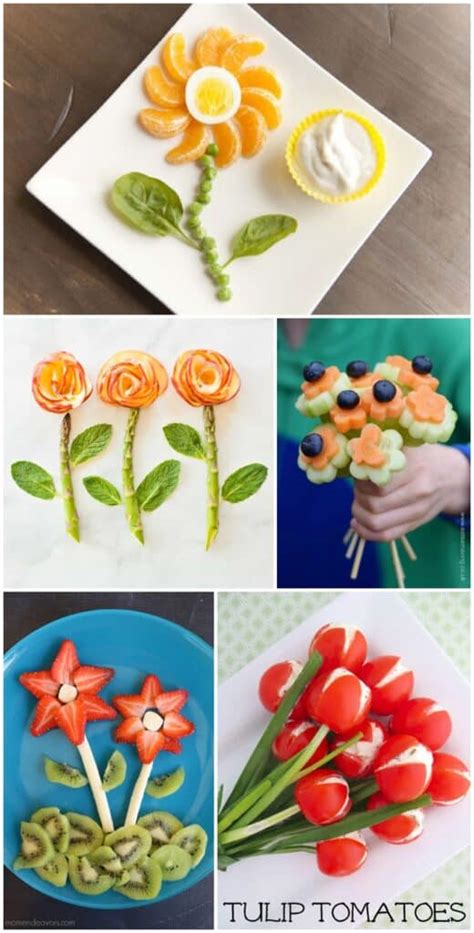 20 Fun Flower Food Art Ideas Cute Foods That Look Like Flowers