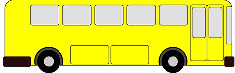 Clipart Bus Yellow Bus Clipart Bus Yellow Bus Transparent Free For