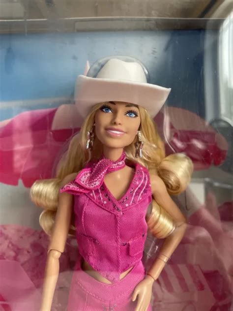 Mattel Barbie The Movie Margot Robbie Barbie In Pink Western Outfit