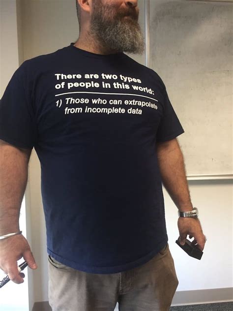 Economics Professor Wears Hilarious T Shirt That Baffles His Students