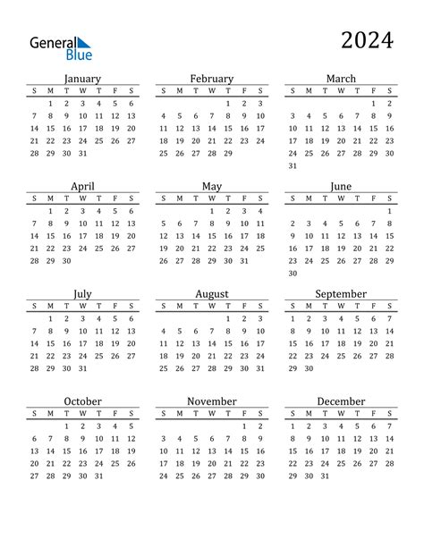 2024 Calendar Templates And Images 2024 Calendar Calendar Quickly