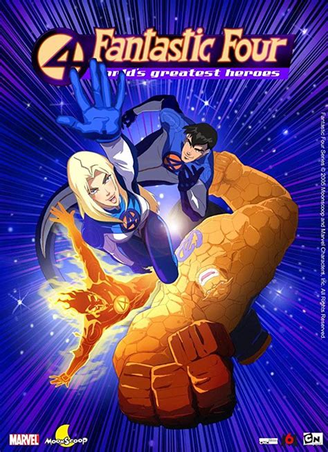 Fantastic Four Worlds Greatest Heroes Tv Series 20062007 Fourth
