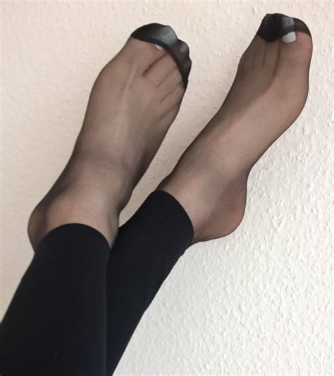 Black Nylon Feet Rnylonfeetlove