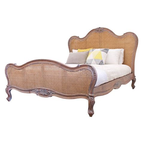 Sofa fold sofa american bedroom furniture ultra modern bed frame children furnitur muji funiture bed king size rattan sleeping bed luxurious ultimate bed. Parisian Rattan Bed - King size | Hudson furniture ...