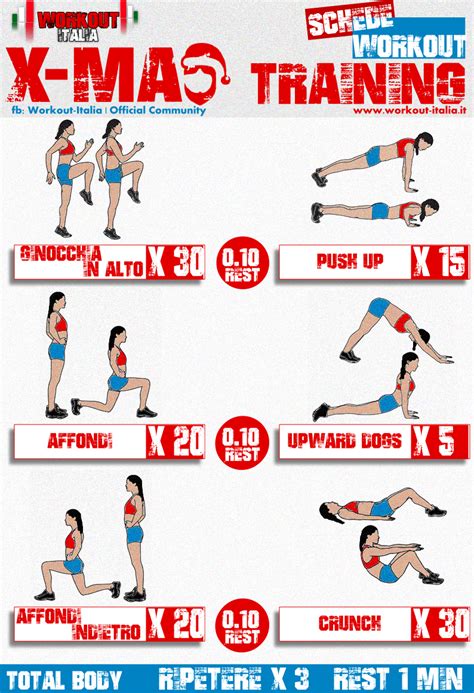 Body 30 Workout In 30 Minuti Total Body Workout Schede Di
