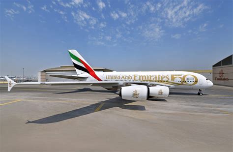 Emirates Rolls Out Custom Liveries To Celebrate Uaes 50th Anniversary