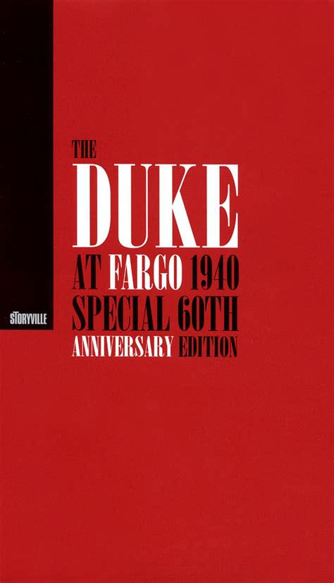Duke ellington & his orchestra — caravan 04:29. The Duke at Fargo 1940: Special 60th Anniversary Edition - Duke Ellington | Songs, Reviews ...