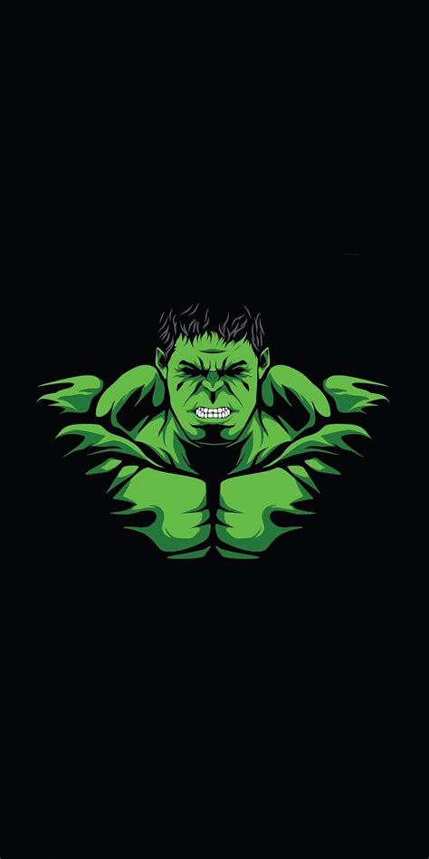 Download 1080x2160 Wallpaper Hulk Angry Green Guy