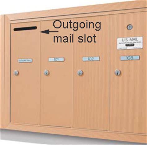 These mailboxes as well as the locks are exposed to the weather along with dust and other. Apartment Mailbox Outgoing Mail Slot
