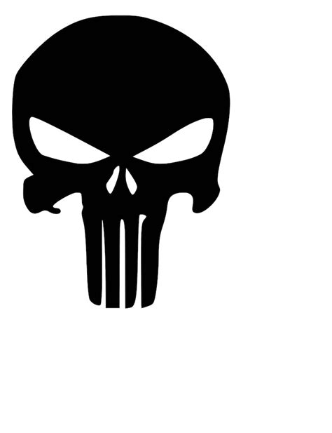 Punisher Skull Svg Cutting File Download Now Etsy