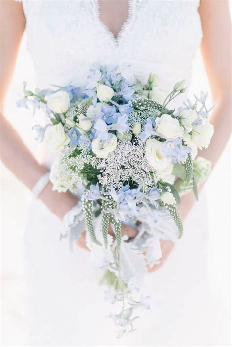 Blue Flower Wedding Bouquets Weddingdressescollection Cho