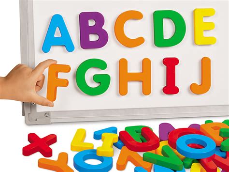 Large Magnetic Alphabet Letters