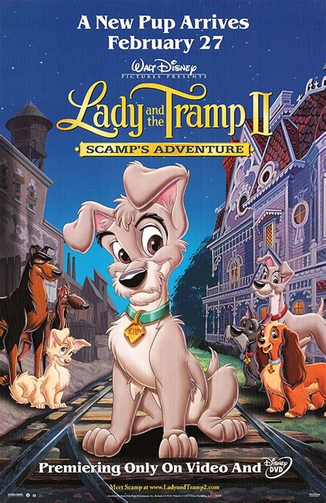 Lady And The Tramp 2 Scamps Adventure Poster