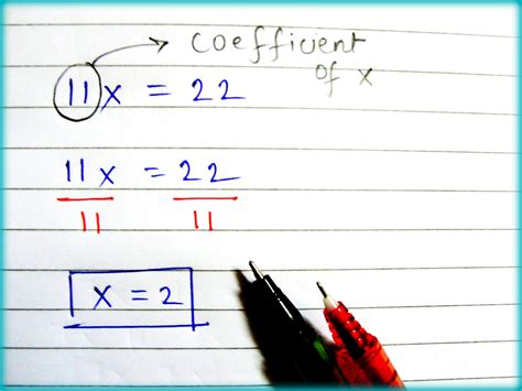 How To Solve A Simple Linear Equation 9 Steps With Pictures