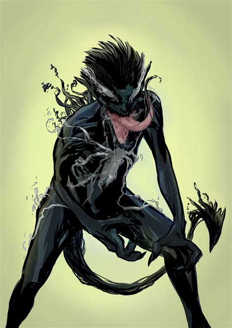 Symbiote Nightcrawler Thing By Monoflax On Deviantart