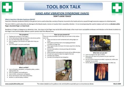 Product Categories Tool Box Talks Hughes Health Safety