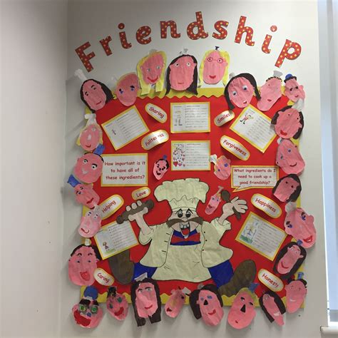 Friendship Display Ks1 Year 2 Pshe Pshce Classroom Class Friendship