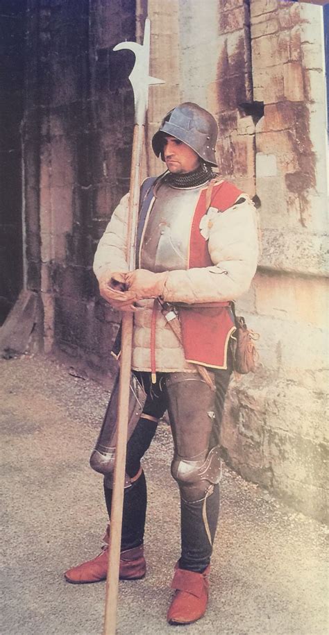 Well Armed English Billman Of Edward Iv Household Medieval History