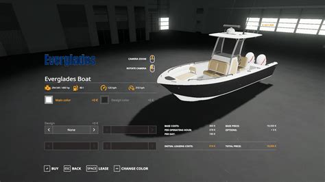 Boats Mods For Fs19 Mod Network Center Console Boat