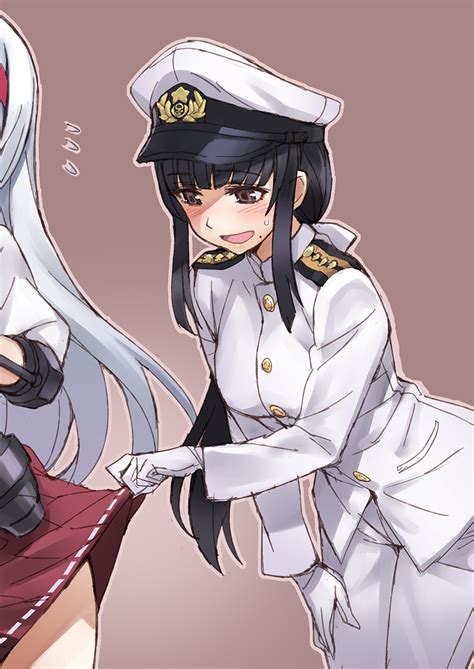 Shoukaku And Female Admiral Kantai Collection Drawn By Matsuryuu Danbooru