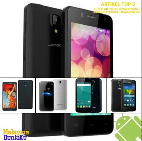 5 telefon terbaik bawah rm500 edisi 2020 q1 /under rm500, 5 best entry level smartphone malaysia. 5 Telefon Pintar (Smartphone) Android Termurah Bawah RM200 ...