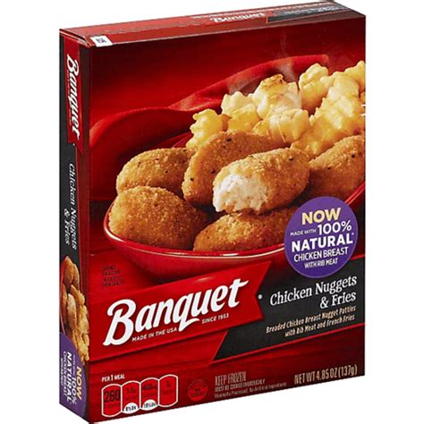 Banquet Basic Chicken Nuggets And Fries 485 Oz Instacart