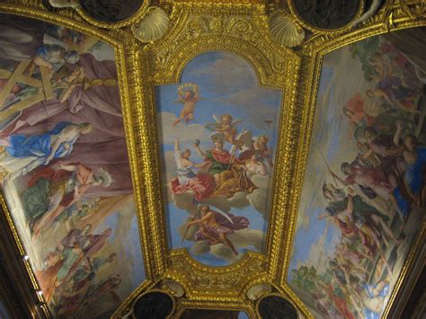 For most ceilings i like to use a brush and roller. Louvre Ceiling paintings