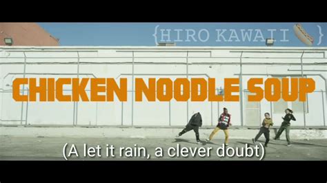 Watch the video for chicken noodle soup (feat. BTS (J-Hope) - "Chicken Noodle Soup" (Misheard Lyrics ...