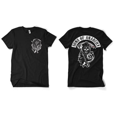 Sons Of Anarchy Backpatch T Shirt T Shirts