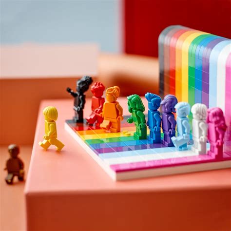 Lego Launches Rainbow Figurines To Celebrate The Lgbtqi Community