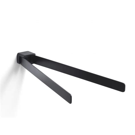 Le meuble latéral signé du fabricant français sanijura, embellira votre salle de bain ! Gedy Pirenei Porte serviette réglable 35x6,6x2,5 cm - Noir