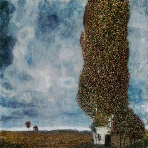 The Big Poplar II Gustav Klimt als Kunstdruck oder Gemälde