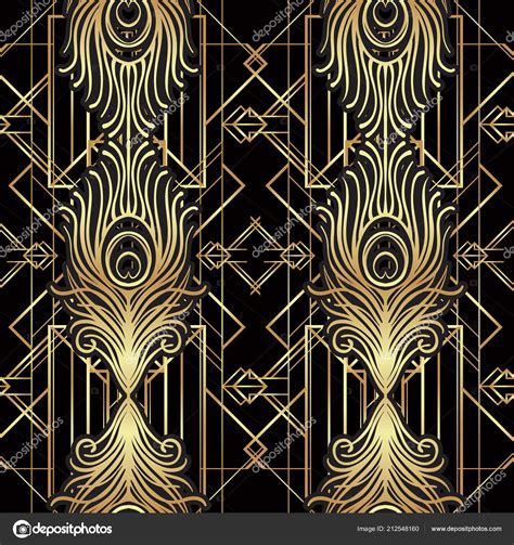 Download Roaring 1920s Design Black And Gold Art Deco Designs On Itlcat