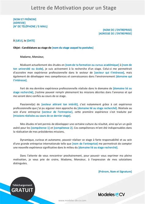 exemple de projet professionnel étudiant gratuit