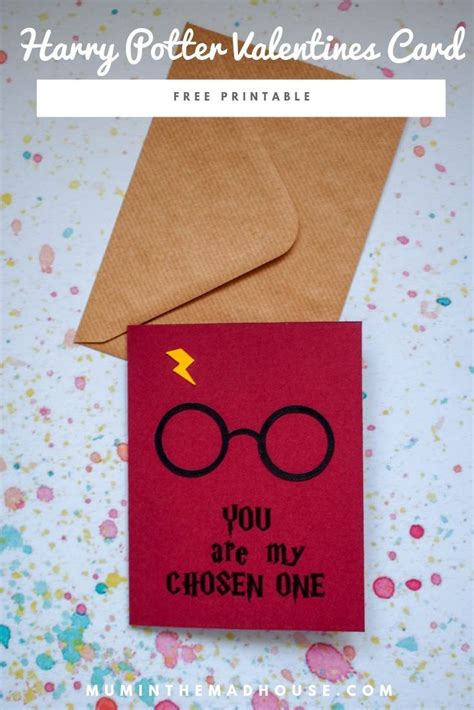 Free Printable Harry Potter Valentines Card Mum In The Madhouse Harry Potter Valentines