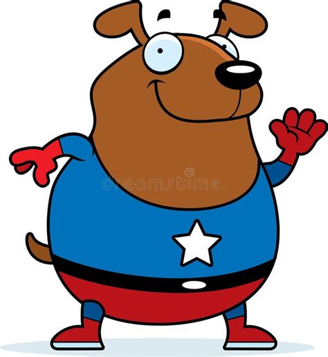 Cartoon Superhero Dog Stock Vector Illustration Of Costume 47296964